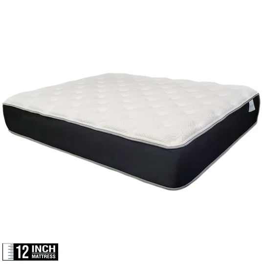CoolTex Luxury Hybrid EuroTop Mattress CH1 - 10" Cooling, Pocketed Coils, 10 Year Warranty