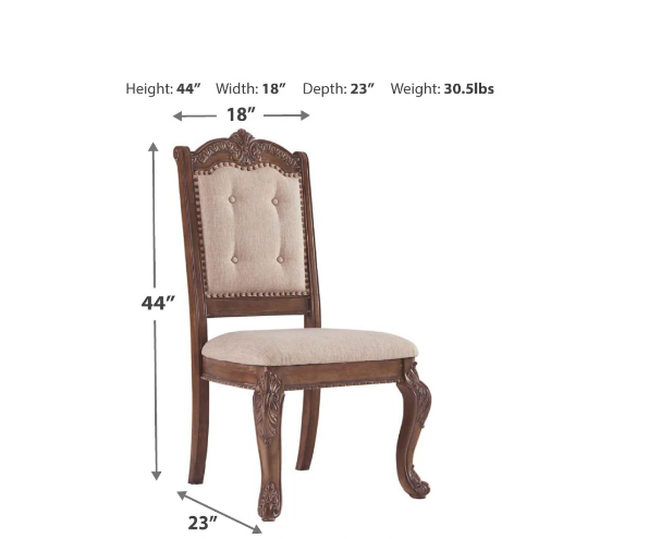 Charmond Brown Extendable Dining Set