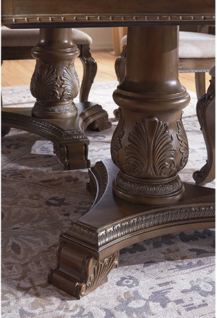 Charmond Brown Extendable Dining Set