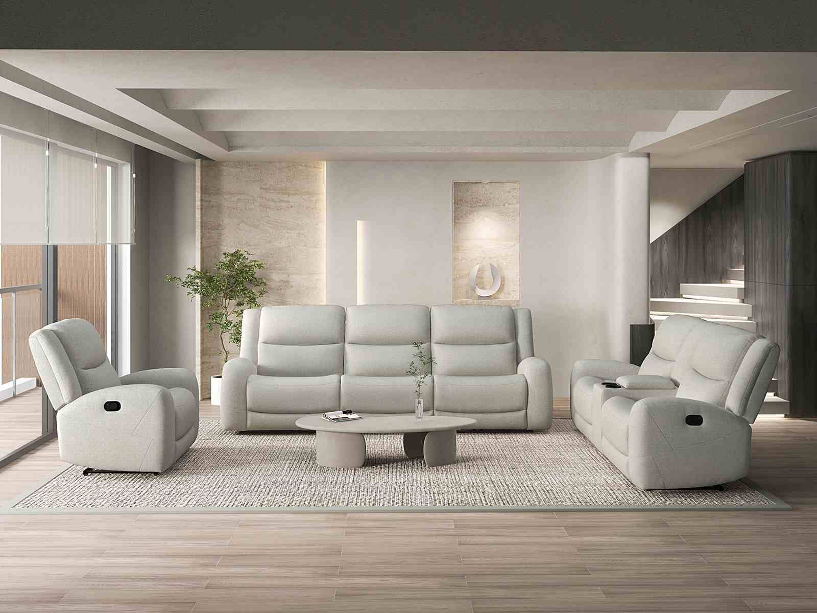 Giraldus Manual Reclining Living Room Set