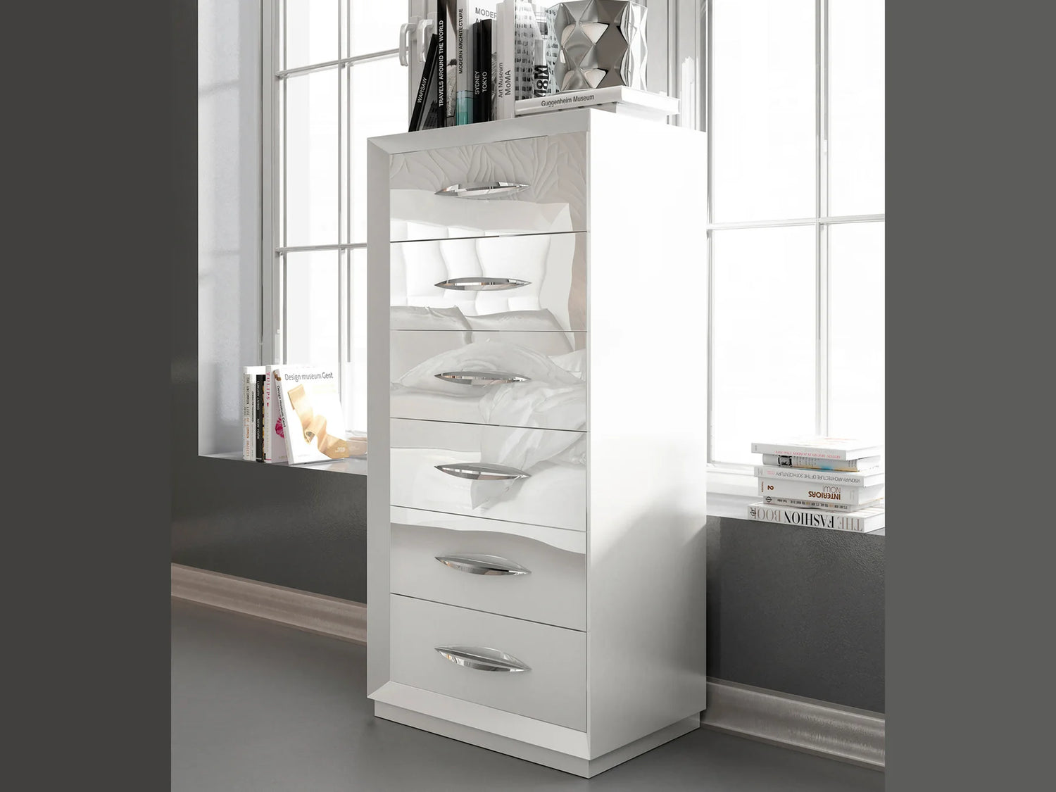 Emporio White Bedroom Set