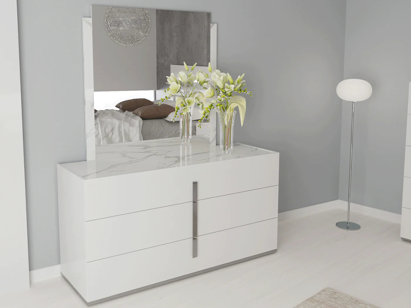 Juego de dormitorio Carrara