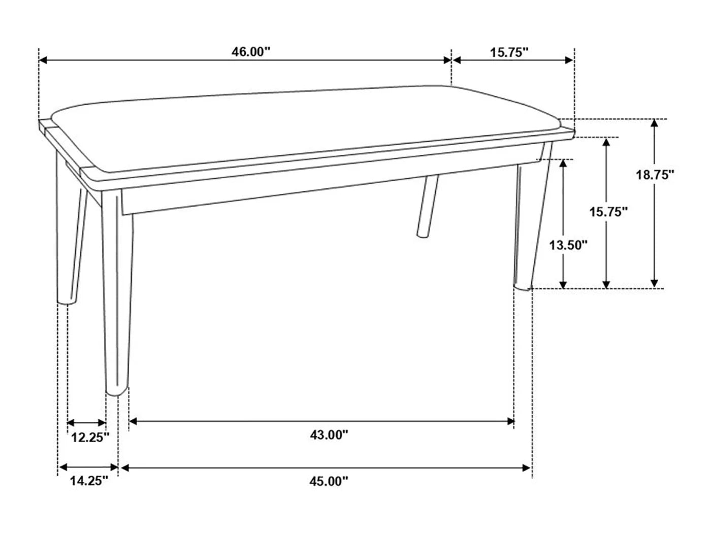 Alfredo 6 Person Extendable Dining Room Set