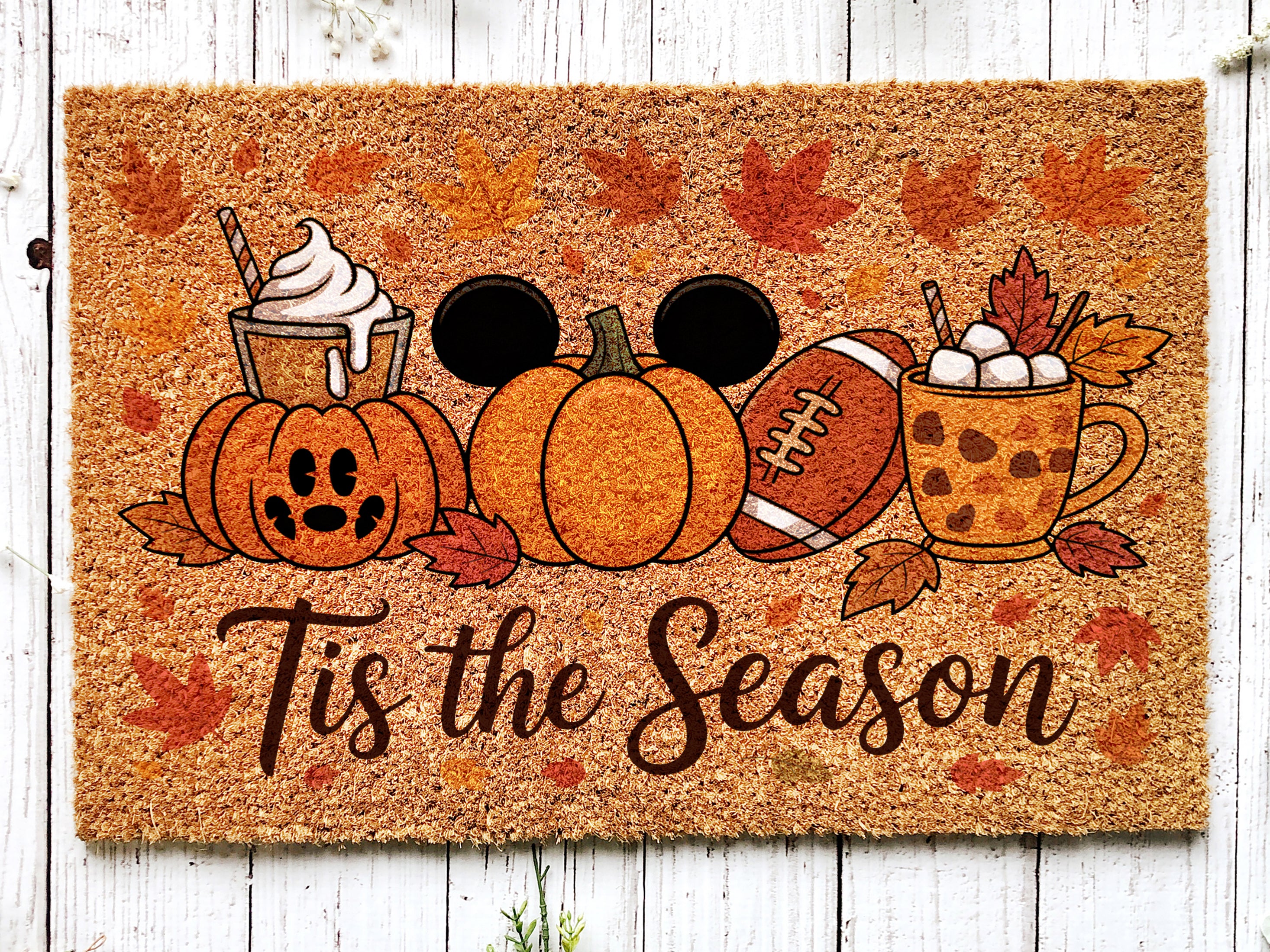 Tis the Season Fall Doormat