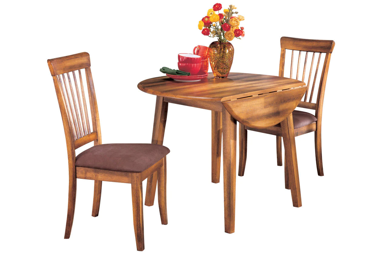 Berringer Rustic Brown Dining Drop Leaf Table