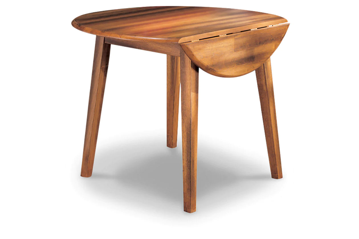 Berringer Rustic Brown Dining Drop Leaf Table