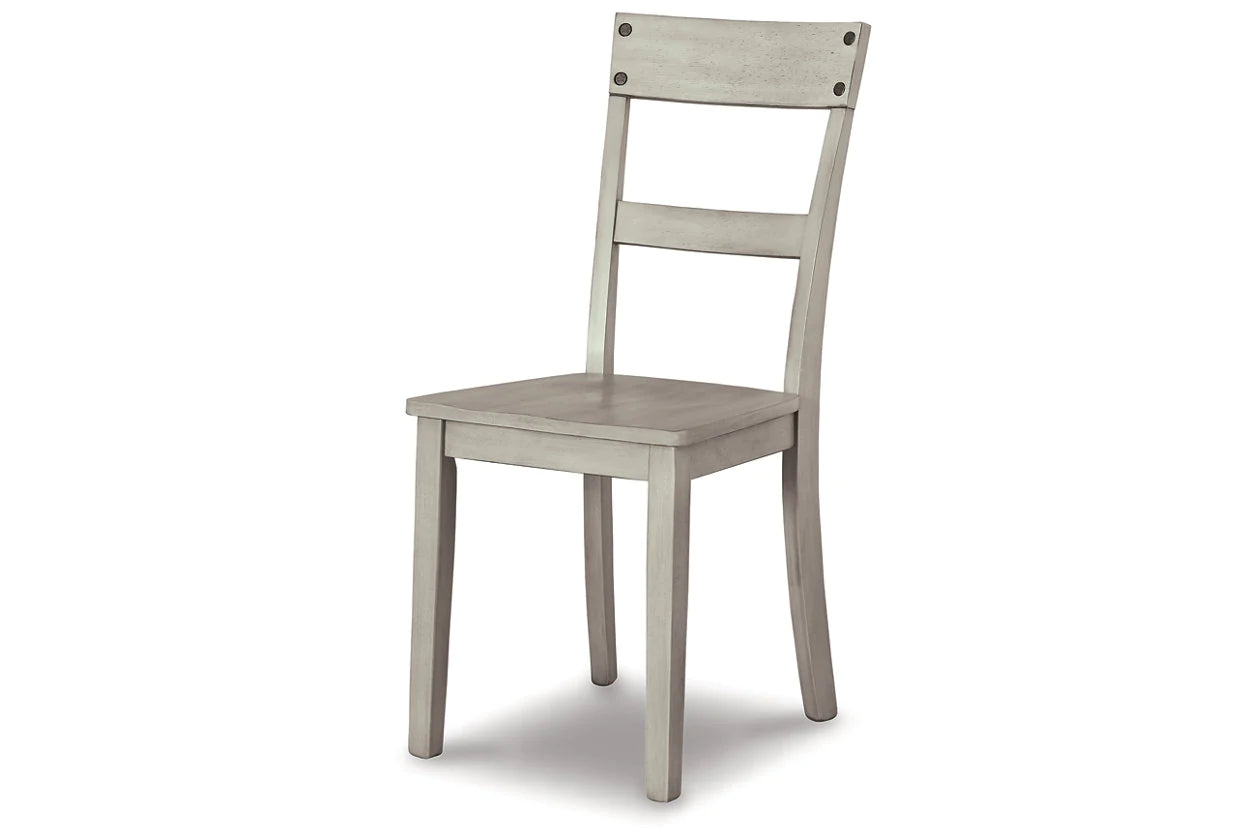 Loratti Gray Dining Table and Chairs, Set of 5