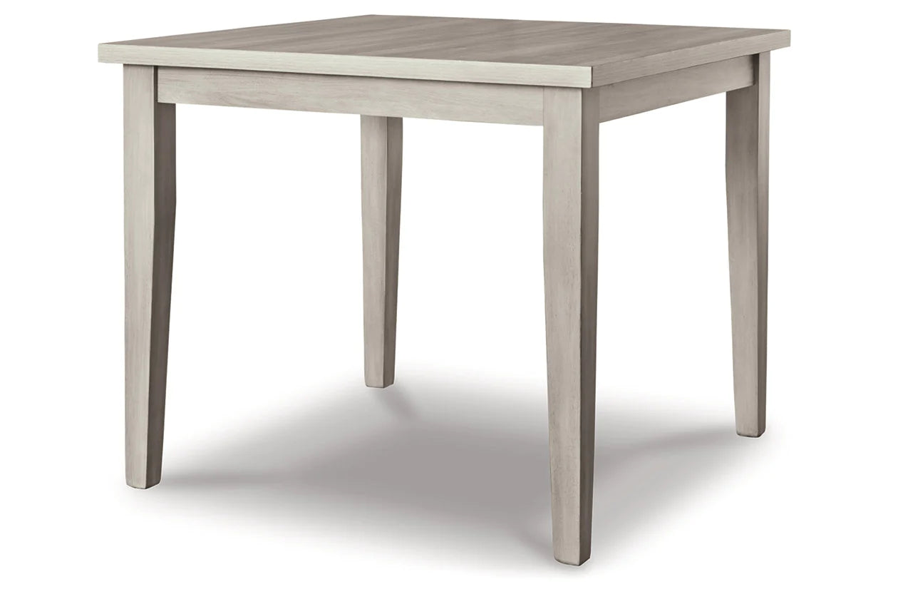 Loratti Gray Dining Table and Chairs, Set of 5