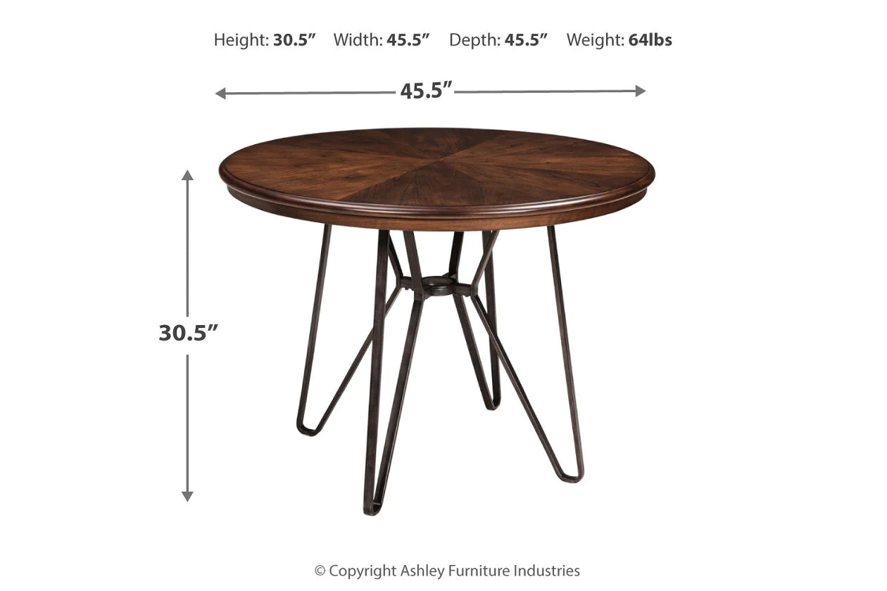 Centiar Two-tone Brown Dining Table
