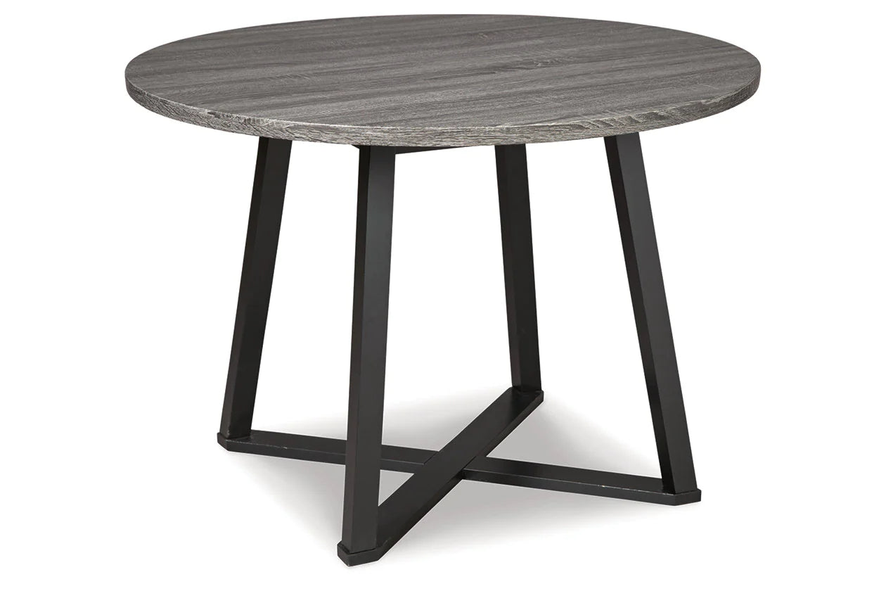 Centiar Gray/Black Dining Table
