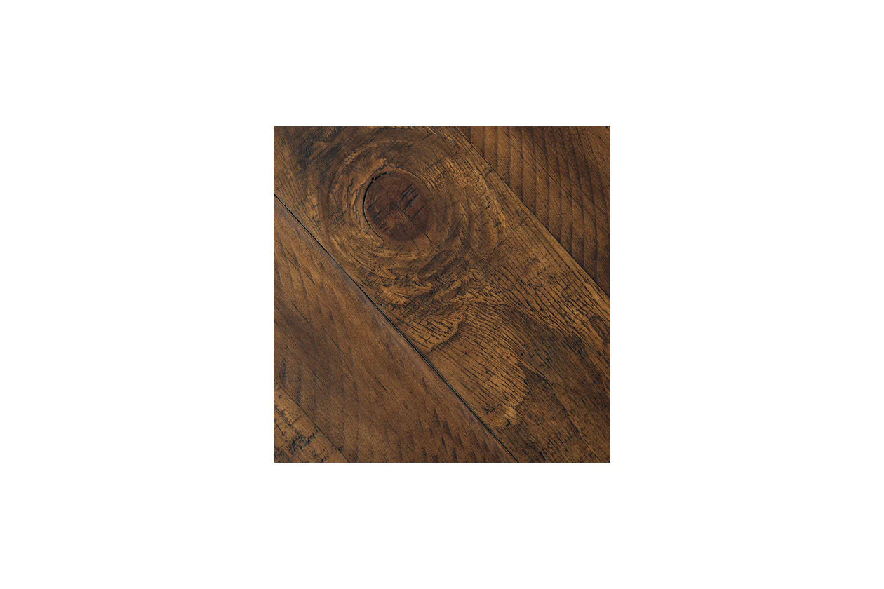 Valebeck White/Brown Dining Table