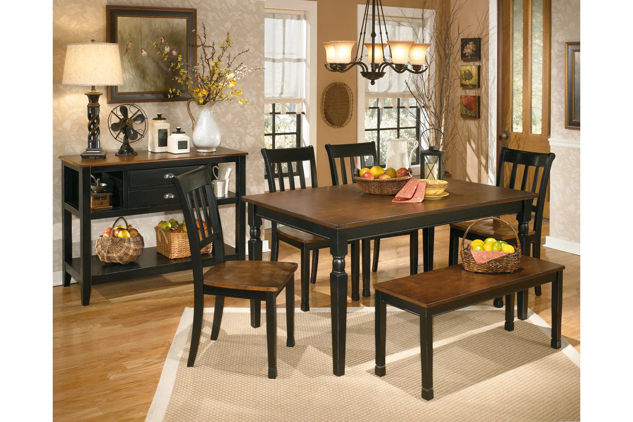 Owingsville Black/Brown Dining Table