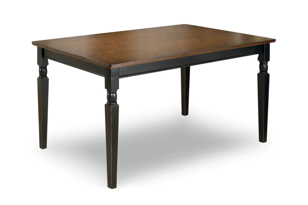 Owingsville Black/Brown Dining Table