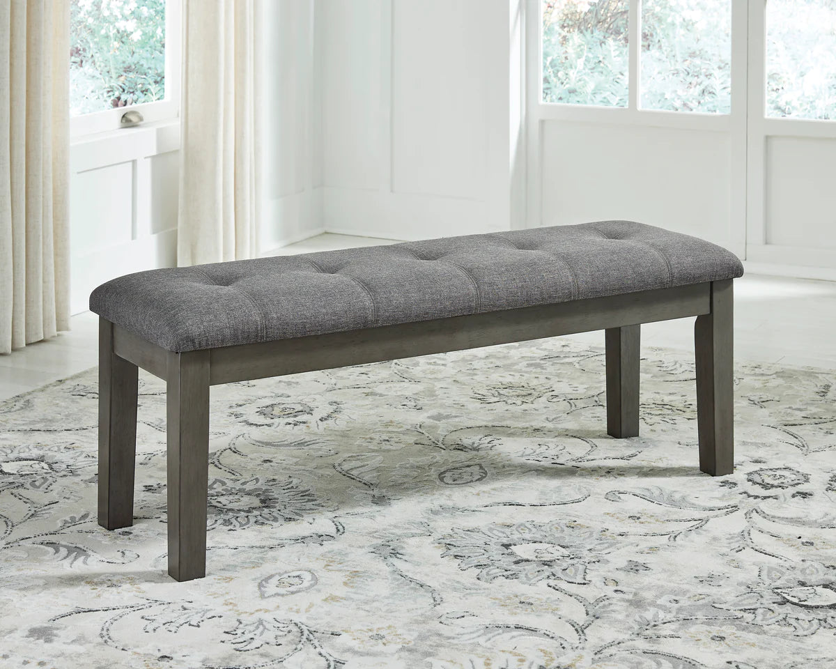 Hallanden Gray Extendable Dining Set