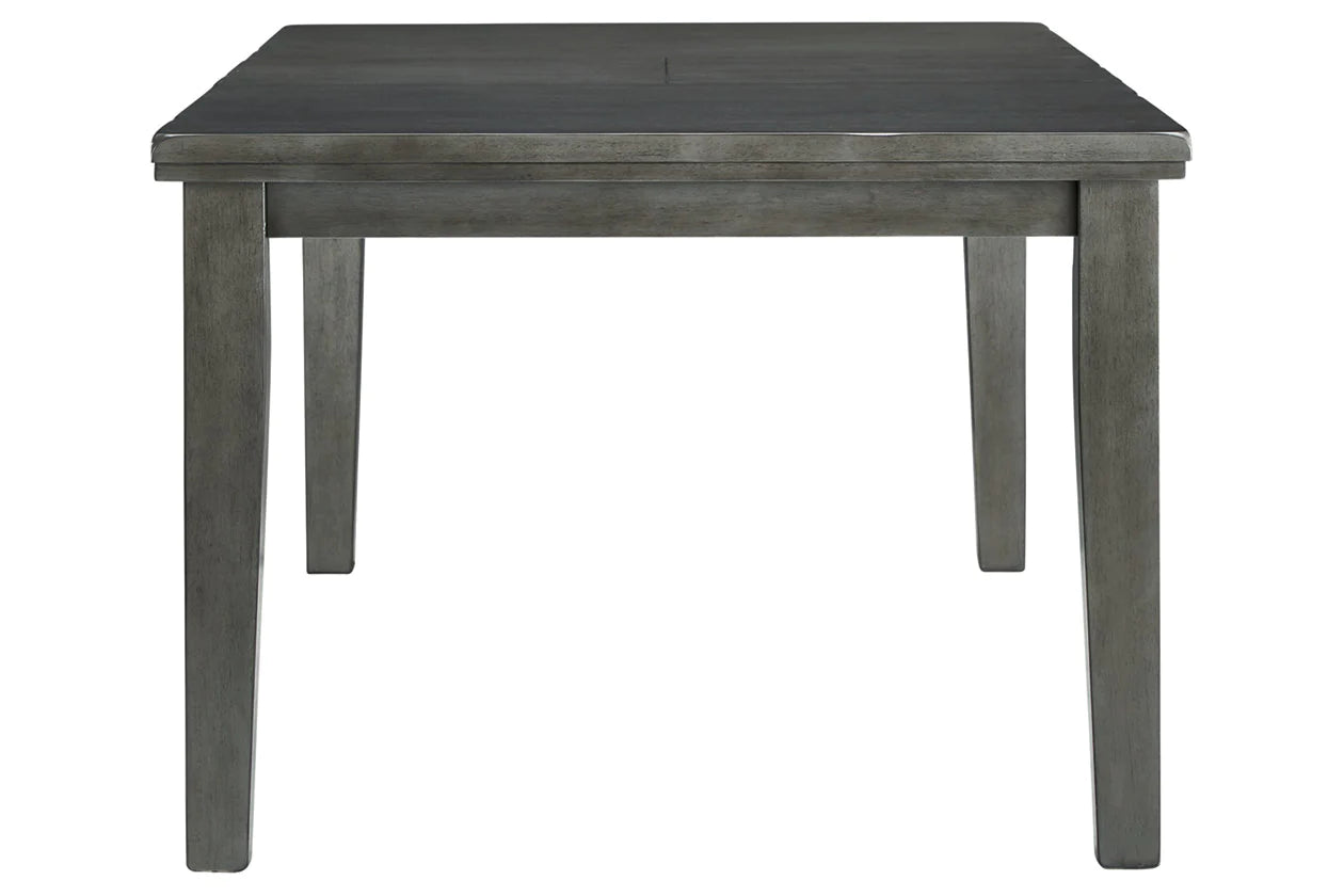 Hallanden Gray Extendable Dining Table