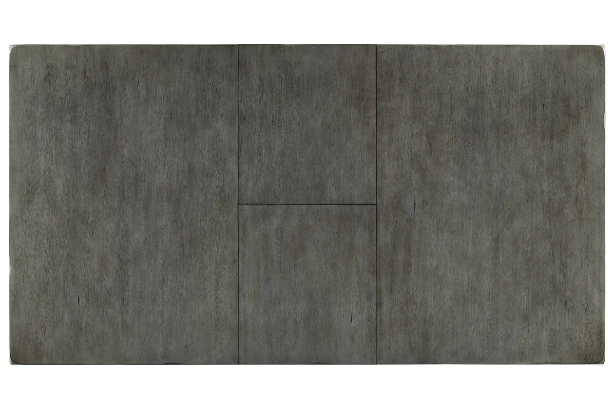 Hallanden Gray Extendable Dining Table