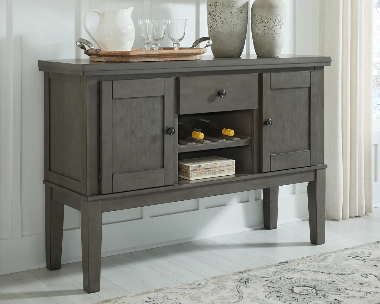 Hallanden Gray Dining Server