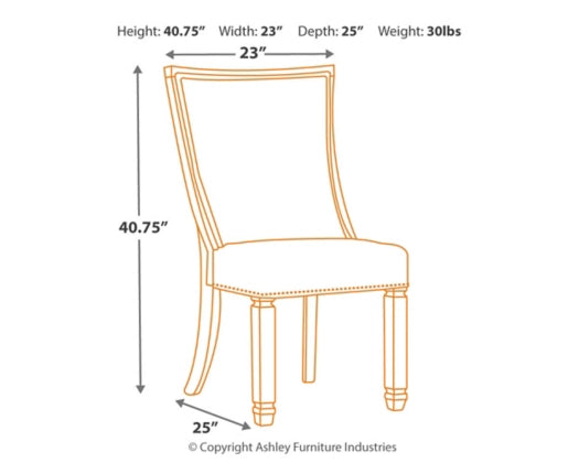 Bolanburg Dining Chair Set of 2