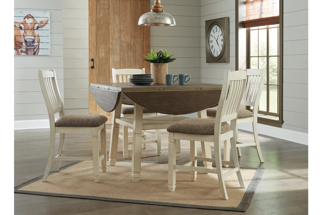 Bolanburg Counter Height Dining Drop Leaf Table