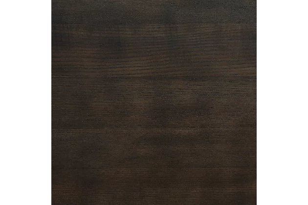 Hyndell Dark Brown Extendable Dining Table