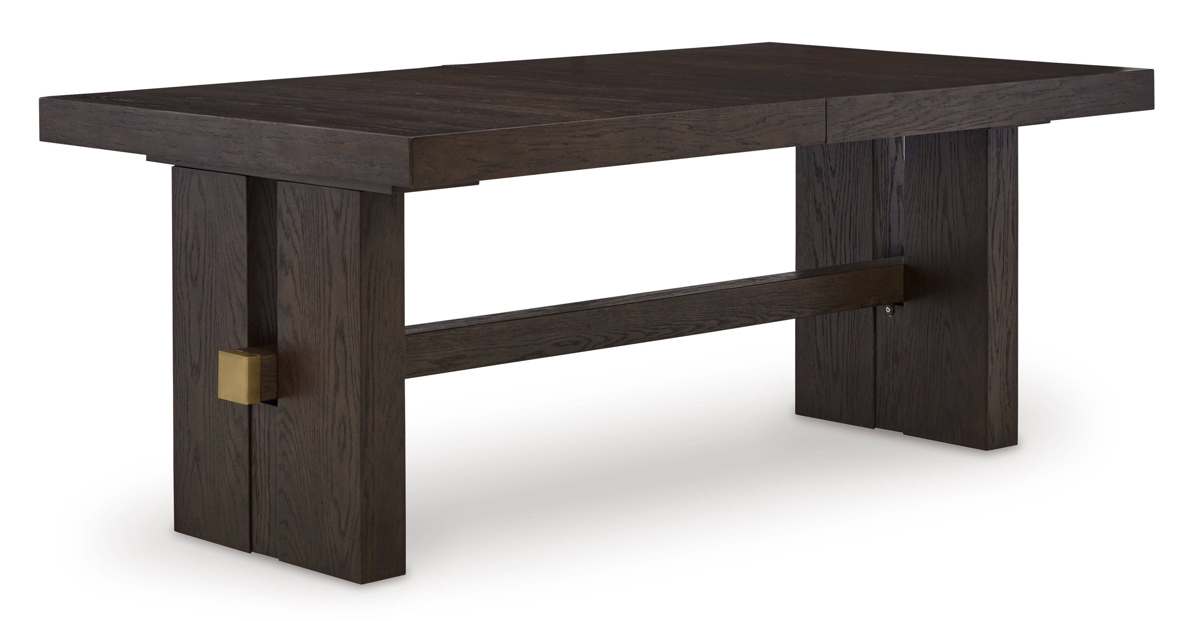 Burkhaus Dark Brown Extendable Dining Set