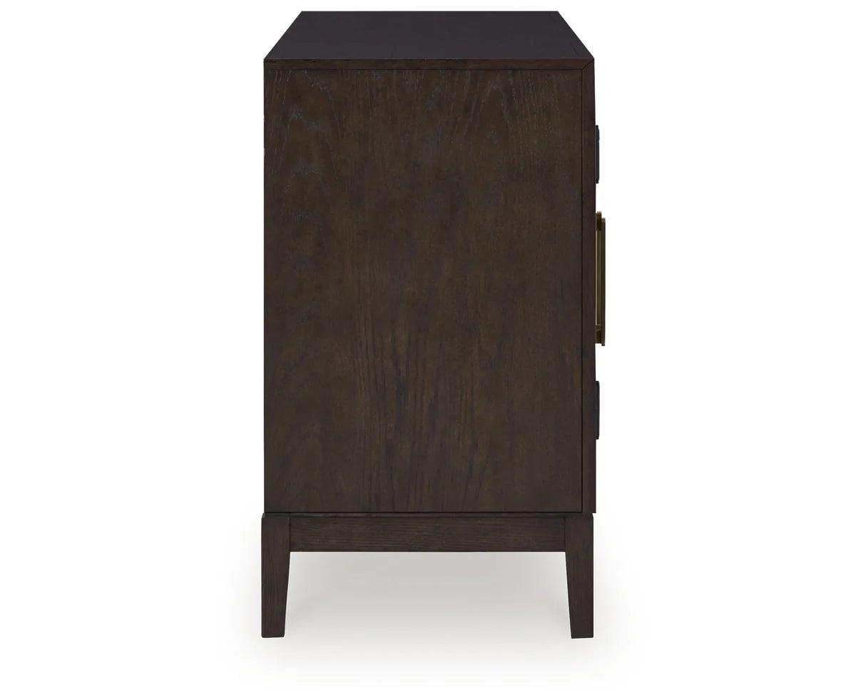 Burkhaus Dark Brown Dining Server