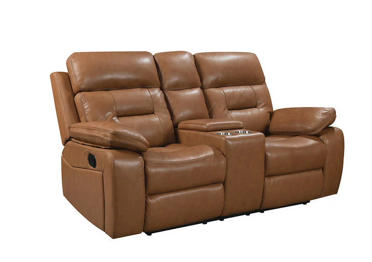 Conjunto de sofá reclinable Dallas Camel