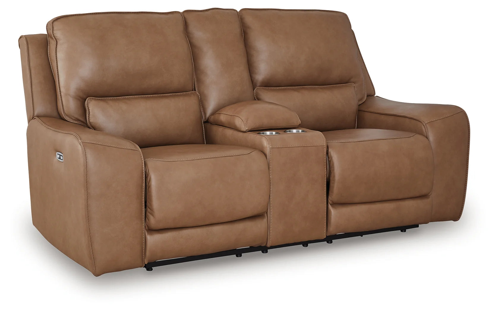 DeepWakes Caramel Modular Power Reclining Sectional