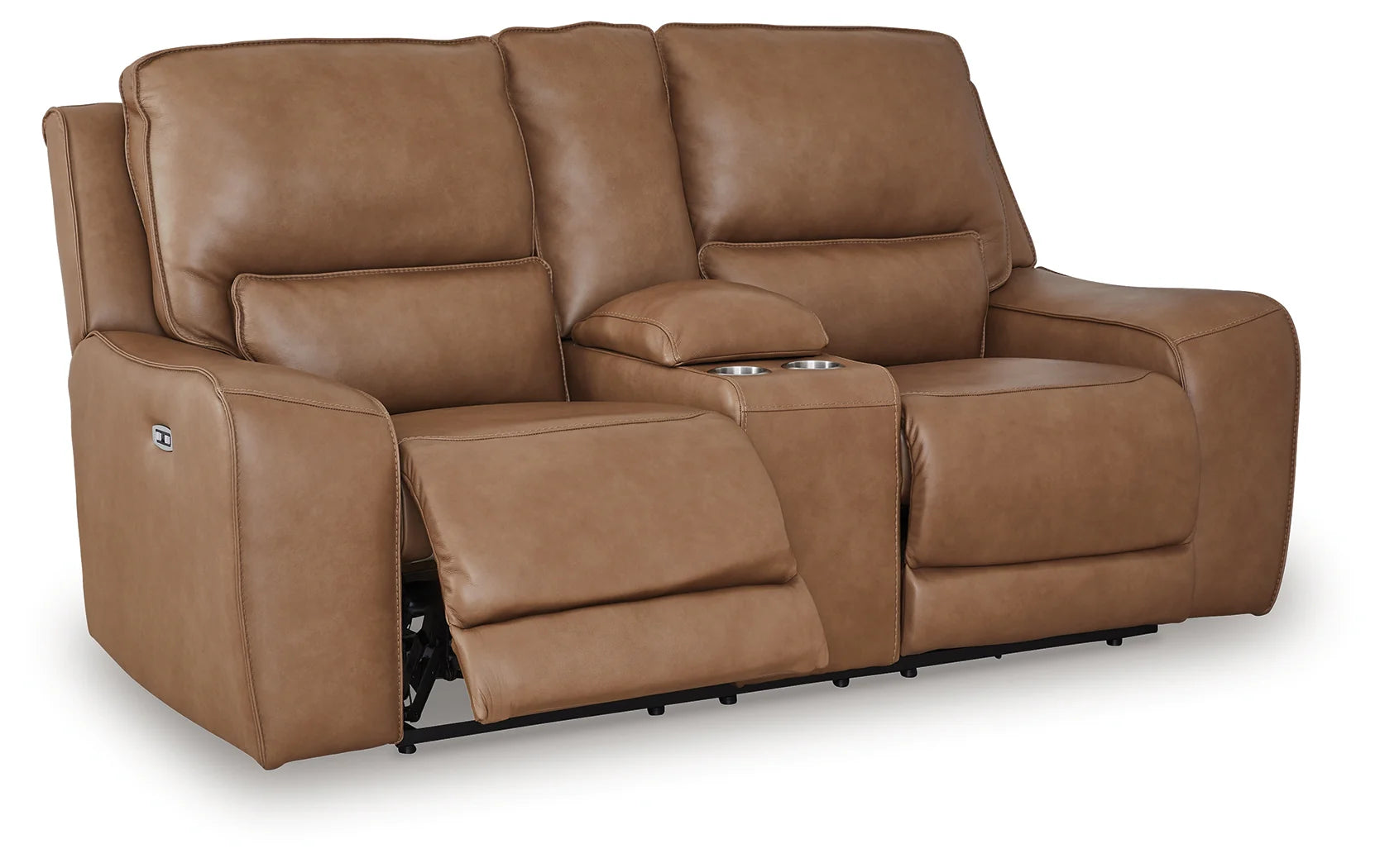 DeepWakes Caramel Modular Power Reclining Sectional