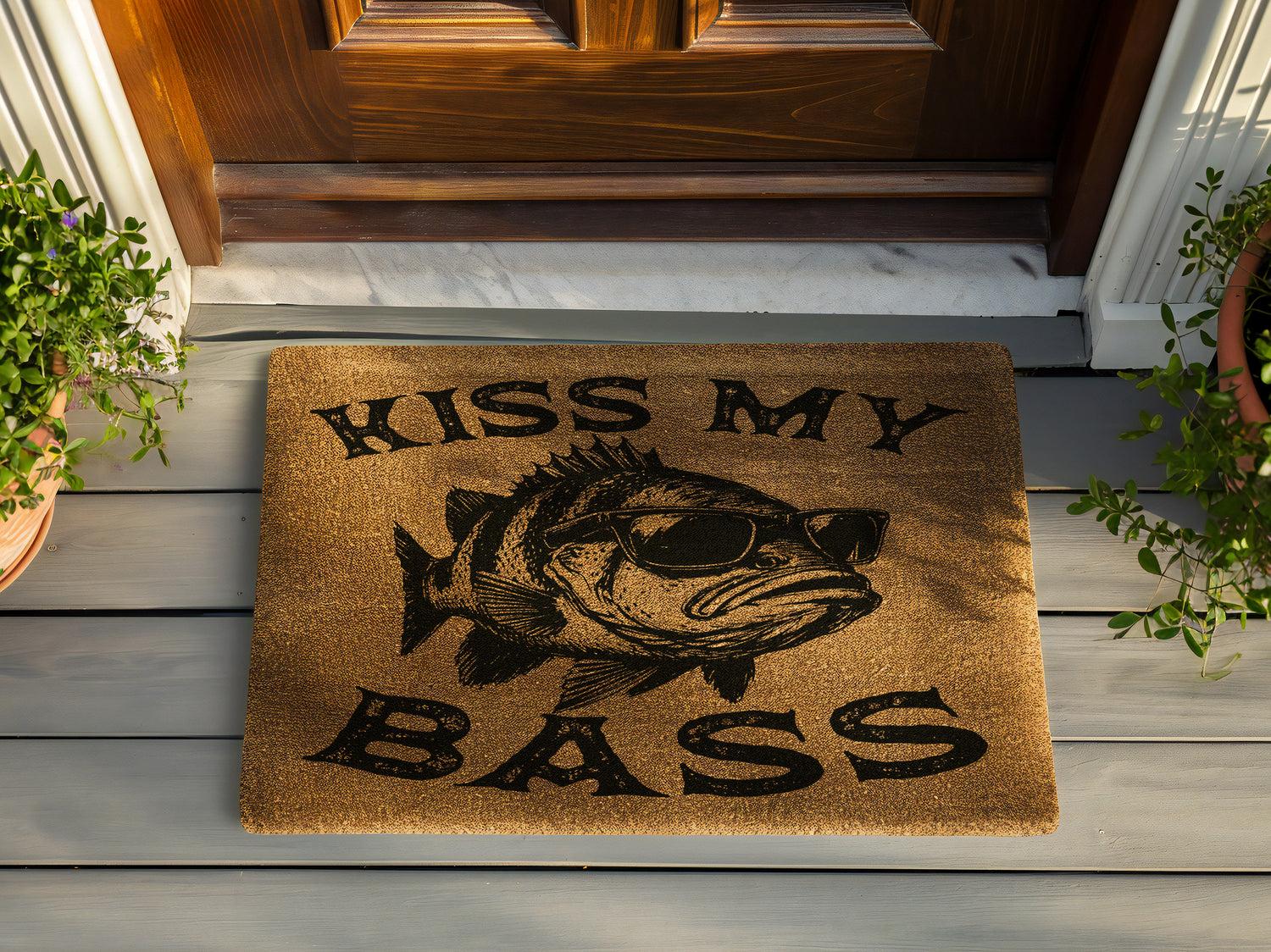 Fisherman Dad Lake House Doormat