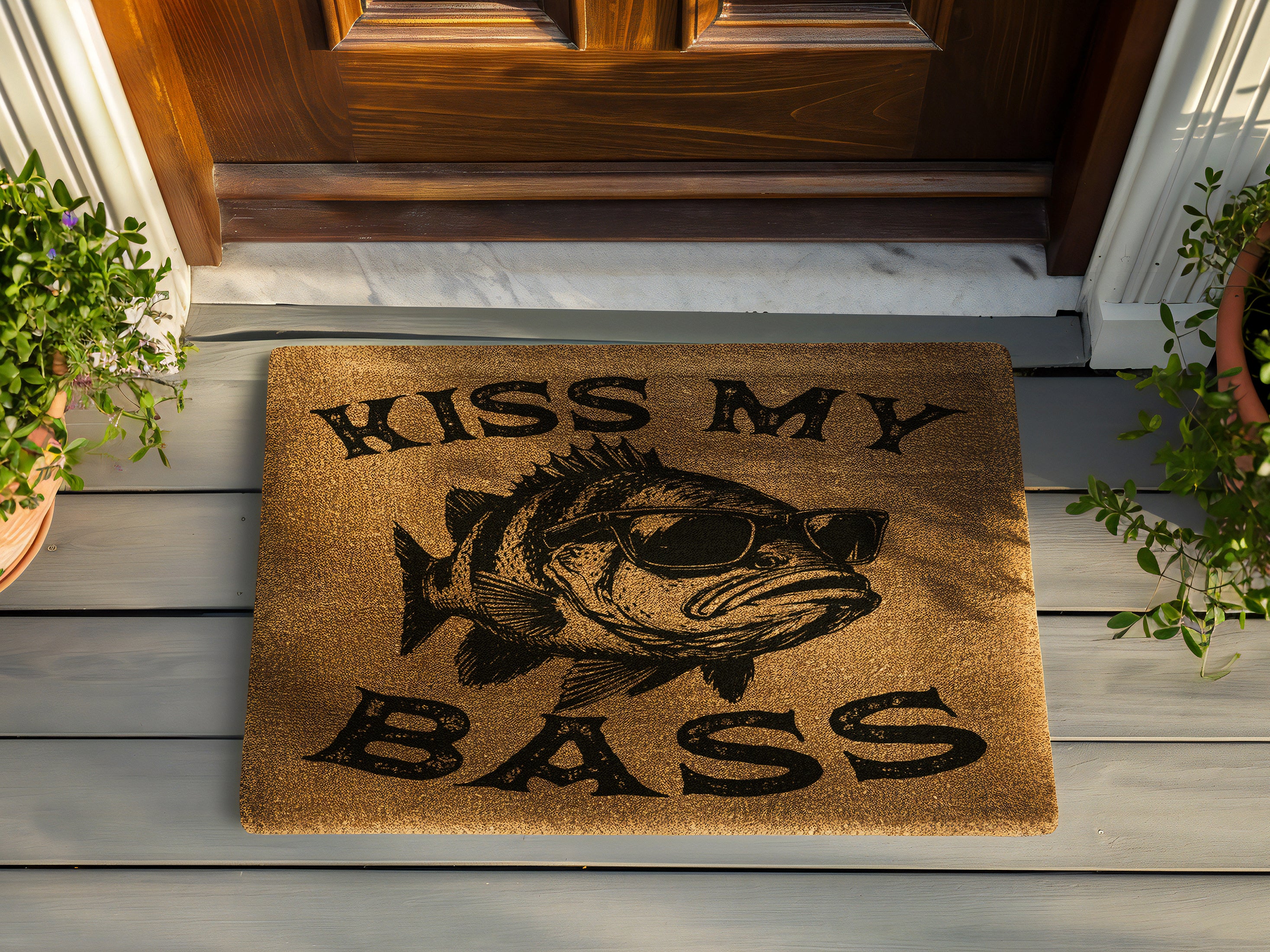 Fisherman Dad Lake House Doormat