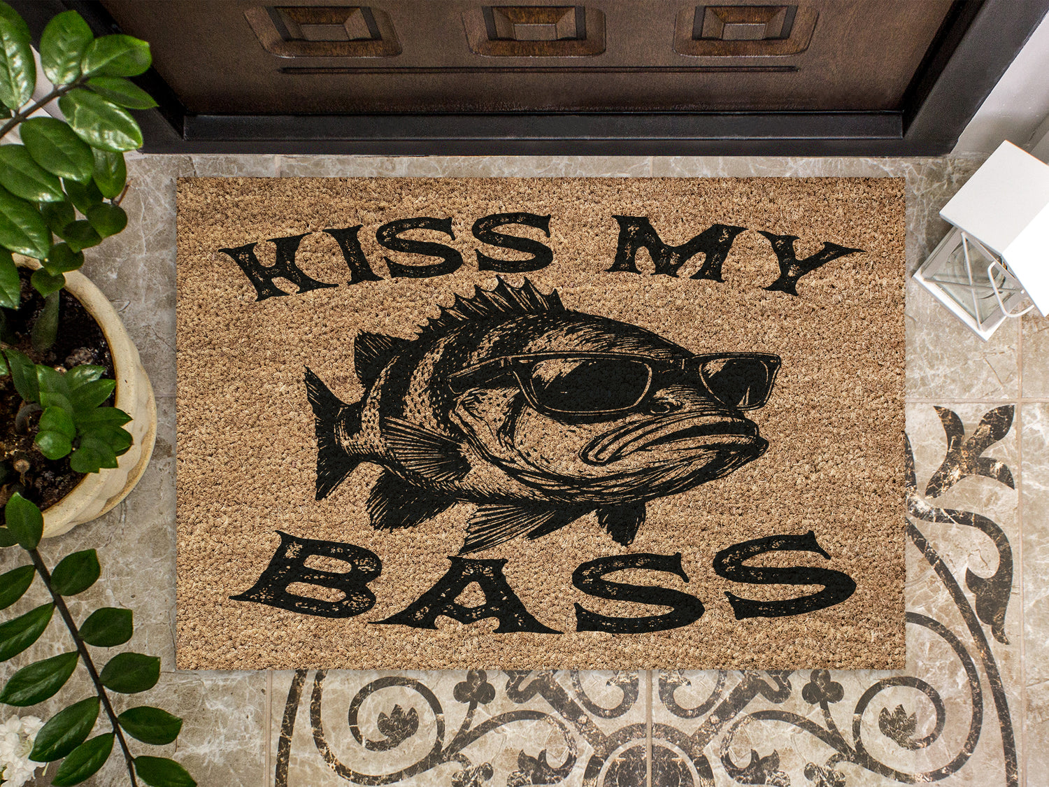 Fisherman Dad Lake House Doormat