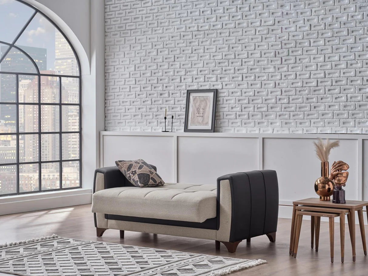 Dublin Boss Cream Living Room Set