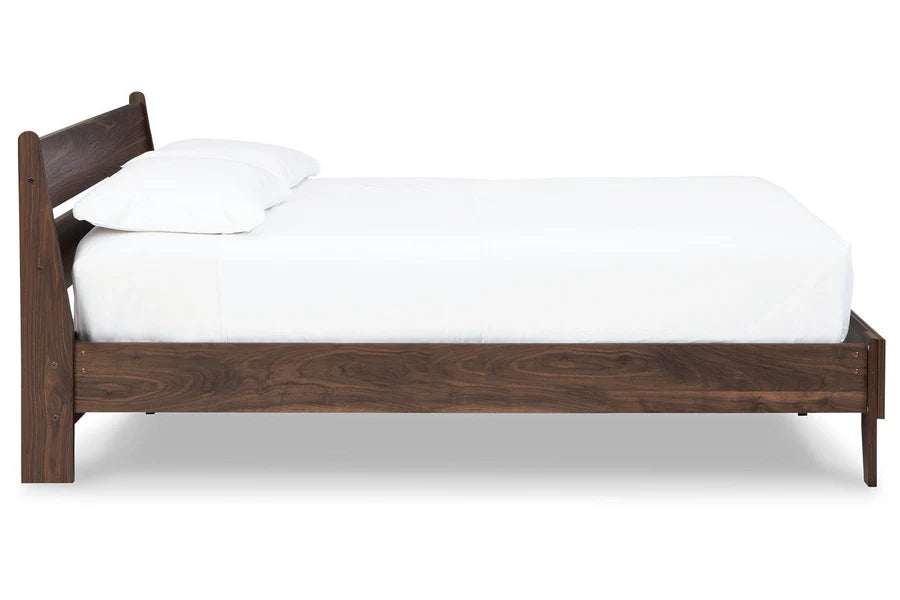 Calverson Mocha Platform Bedroom Set