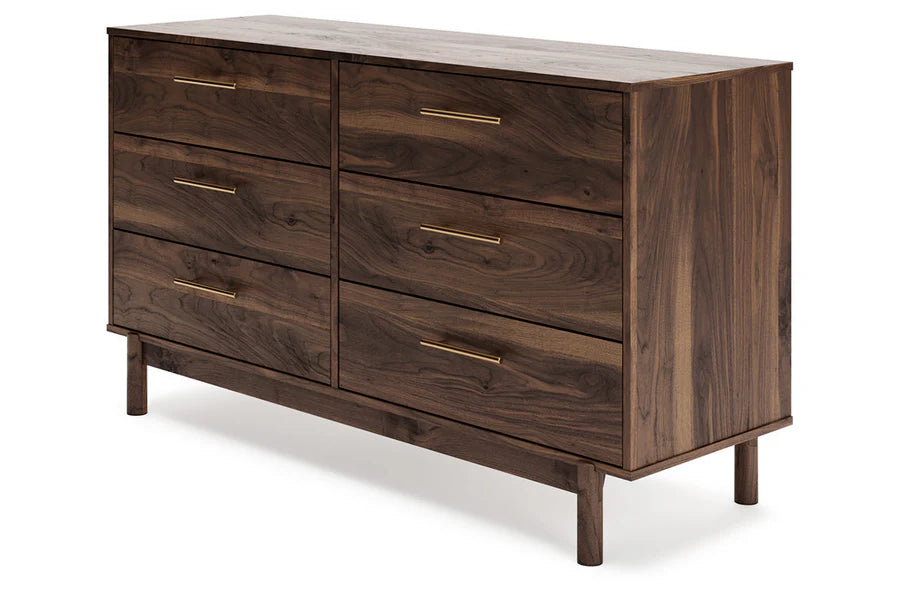 Calverson Mocha Platform Bedroom Set