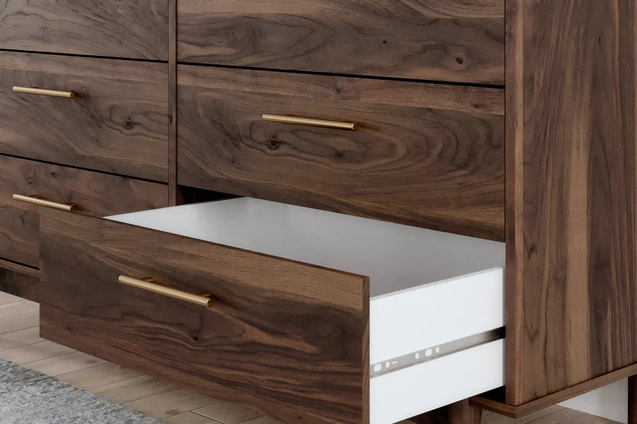 Calverson Mocha Platform Bedroom Set