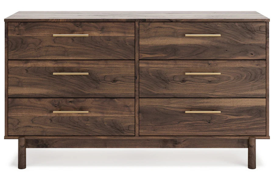 Calverson Mocha Platform Bedroom Set