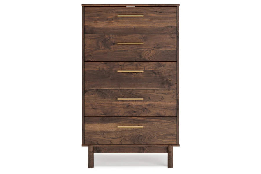 Calverson Mocha Platform Bedroom Set