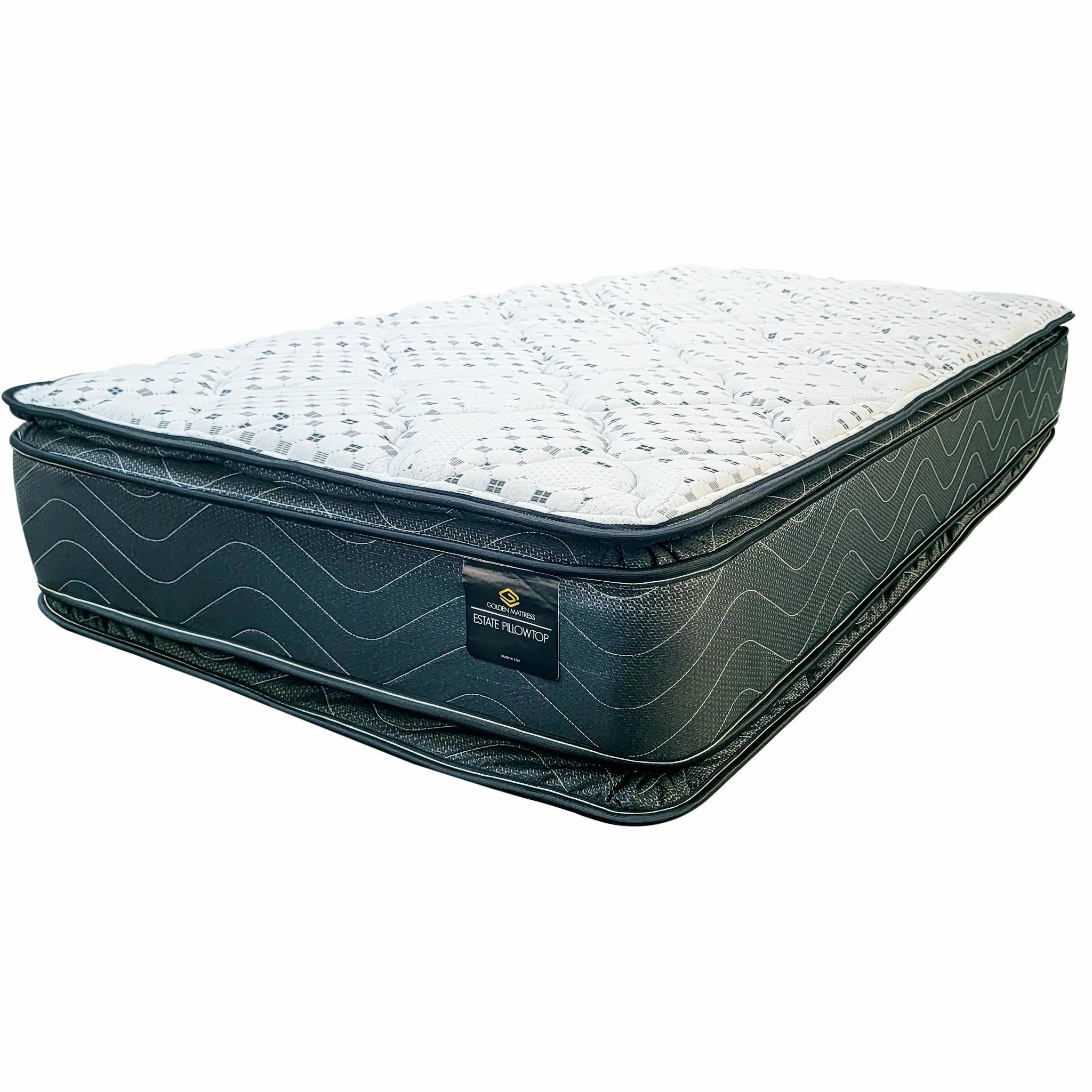 Estate Luxury Pillowtop Mattress – Double-Sided, 390 Springs