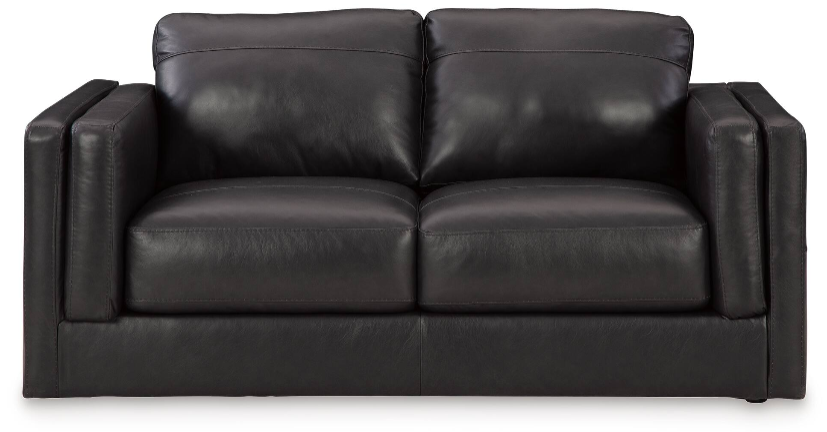 Sofá y loveseat Amiata Onyx