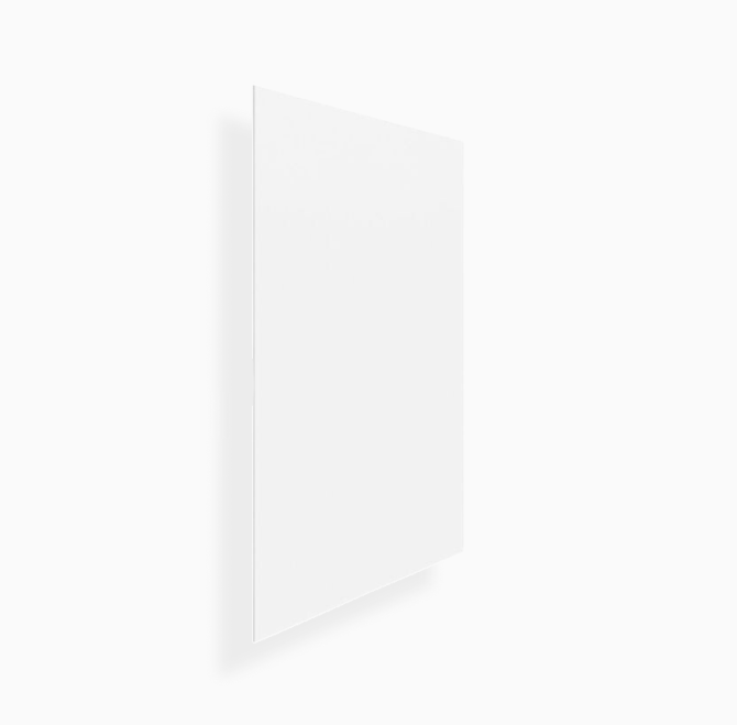 White Shaker Base Skin Veneer Panel