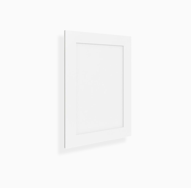 White Shaker Decorative Door Panel