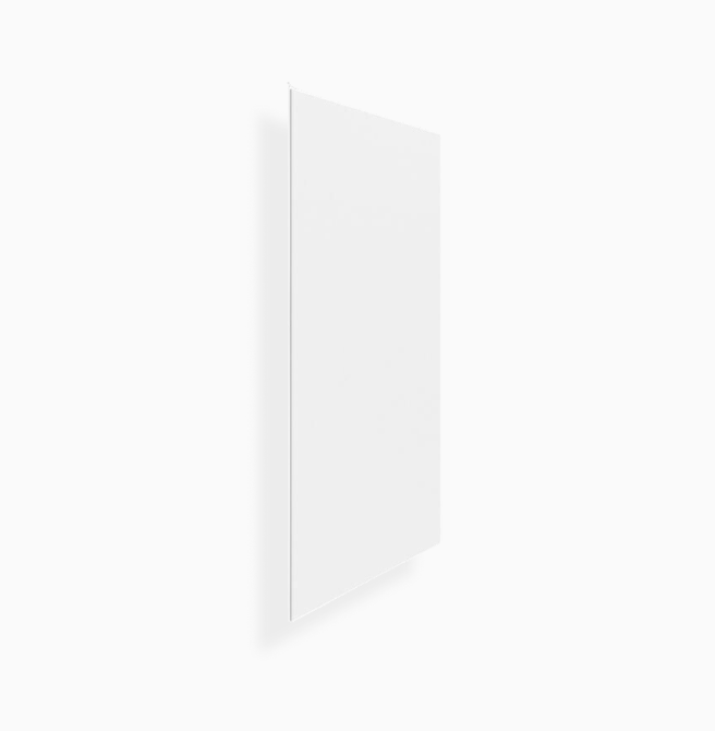 White Shaker Finished Plywood Panel