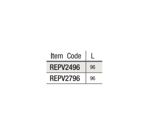 White Shaker Refrigerator End Panel