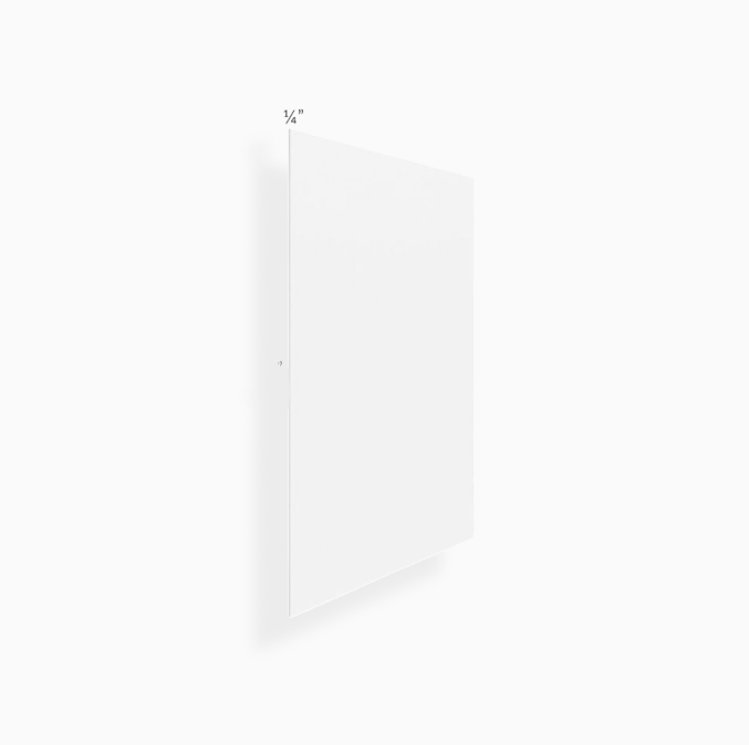White Shaker Tall Skin Veneer Panel