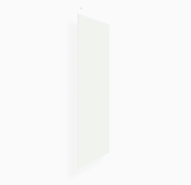White Shaker Wall Skin Panel