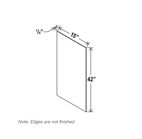 Panel de revestimiento de pared Shaker gris