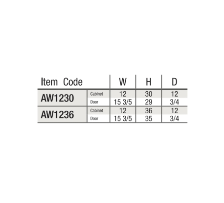Gray Shaker 12″ Angle Wall Cabinet