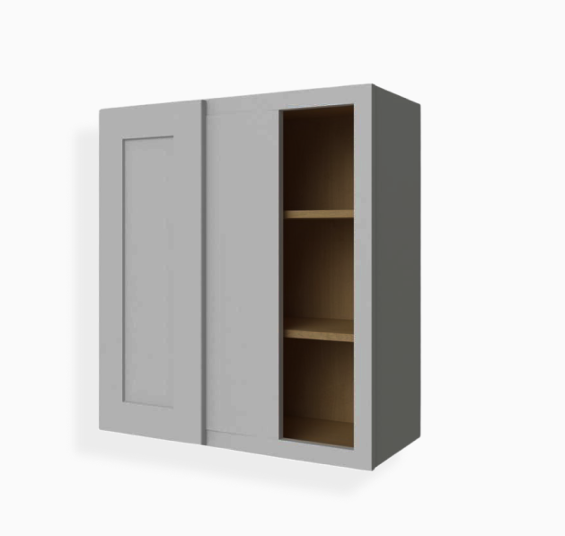 Gray Shaker 36″ H Wall Blind Cabinet