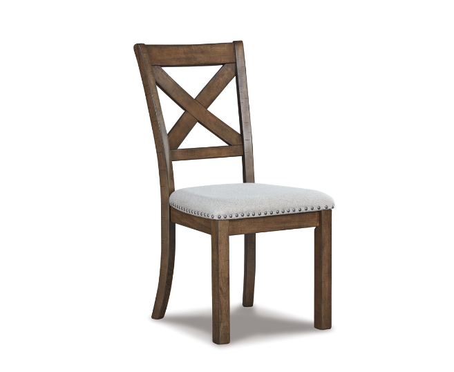 Moriville Grayish Brown Extendable Dining Set